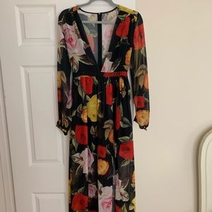 Flower Maxi Dress